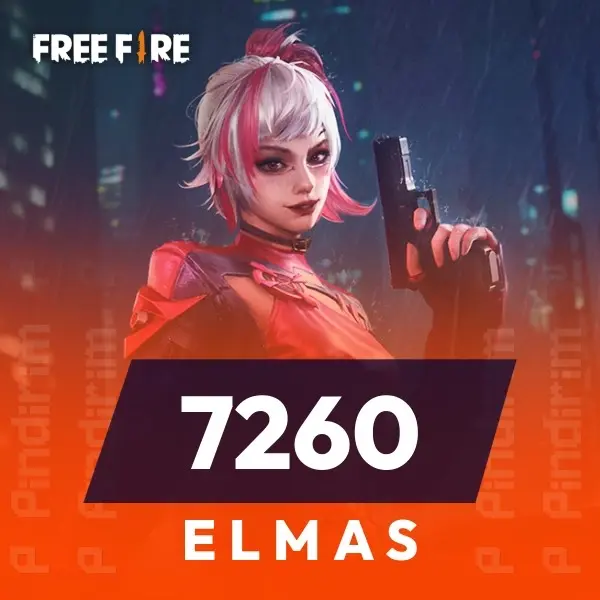 Free Fire 7260 Elmas Global