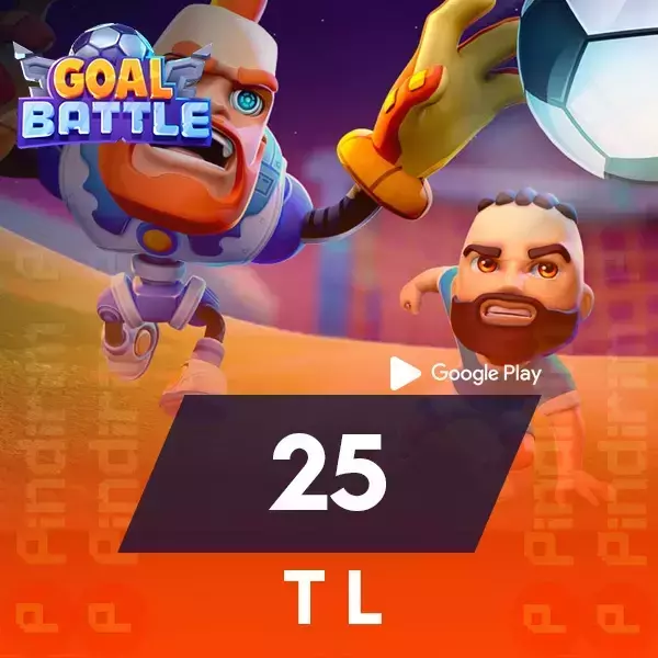 Google Play 25 TL Goal Battle