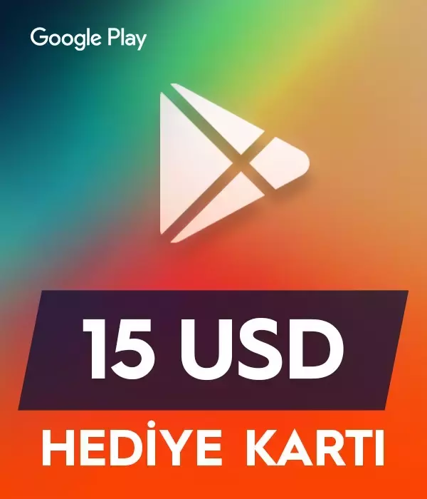 Google Play 15 USD Gift Card