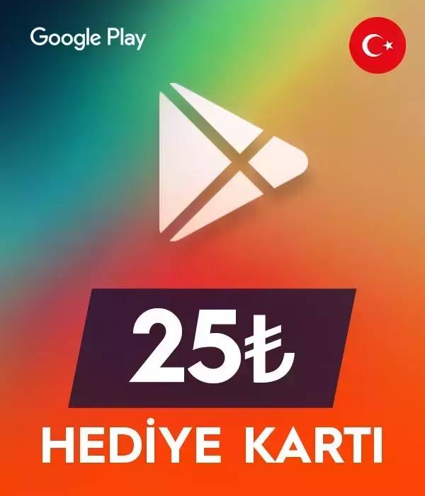 Google Play 25 TL Hediye Kartı