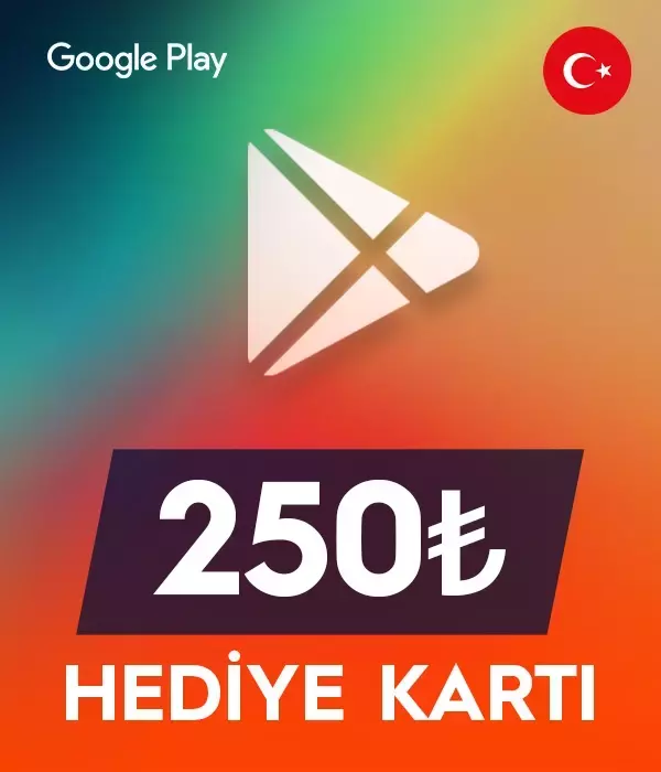 Google Play 250 TL Hediye Kartı
