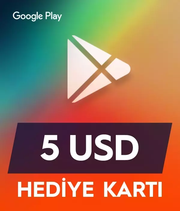 Google Play 5 USD Gift Card