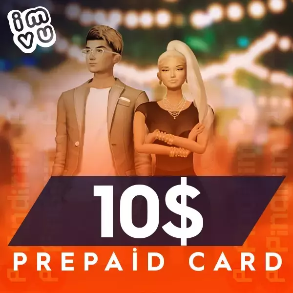 Imvu 10 Dolar Prepaid Card