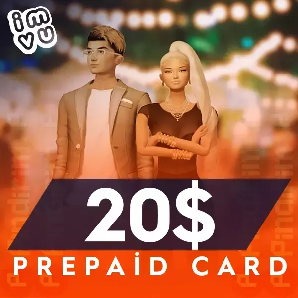 Imvu 20 Dolar Prepaid Card