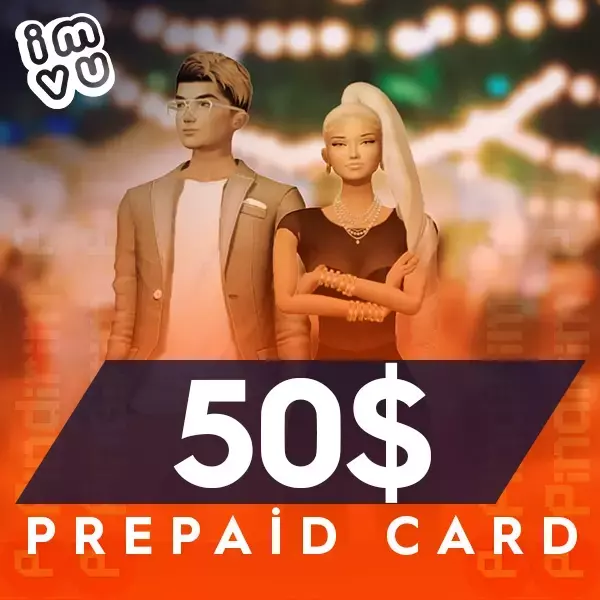 Imvu 50 Dolar Prepaid Card