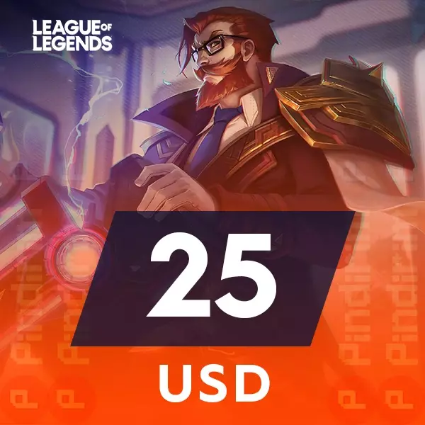 League Of Legends 25 USD Gift Card NA