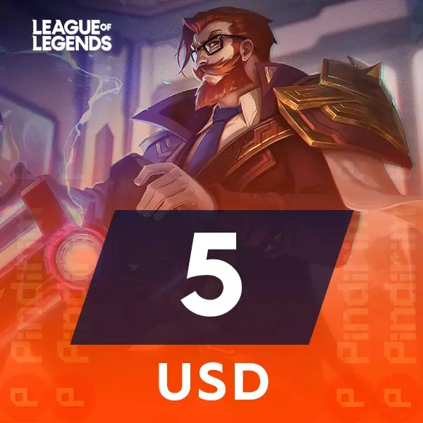 League Of Legends 5 USD Gift Card NA