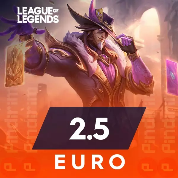 League Of Legends EU West 2,5 Euro Riot Points