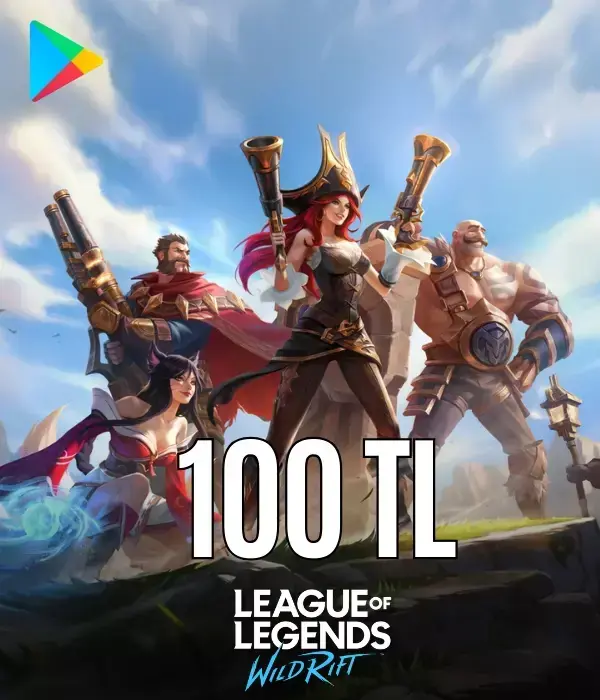 Wild Rift Google Play 100 TL