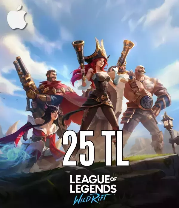 Wild Rift Apple Store 25 TL