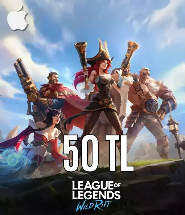 Wild Rift Apple Store 50 TL