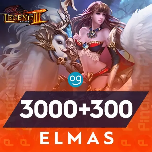 Legend Online 3000+300  Bonus Elmas Oasis E-Pin