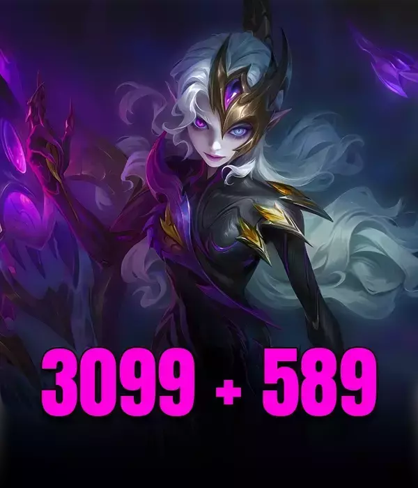 Mobile Legends 3099 + 589 Elmas