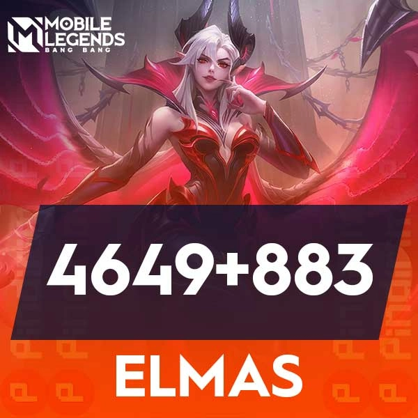Mobile Legends 4649 + 883 Elmas