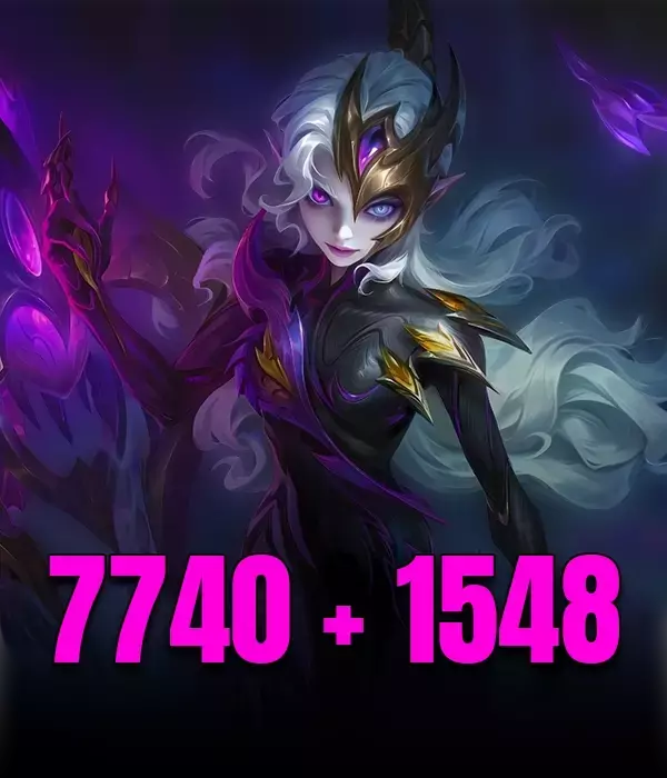 Mobile Legends 7740 + 1548 Elmas