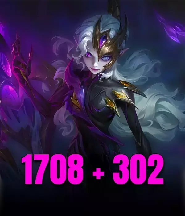 Mobile Legends 1708 + 302 Elmas