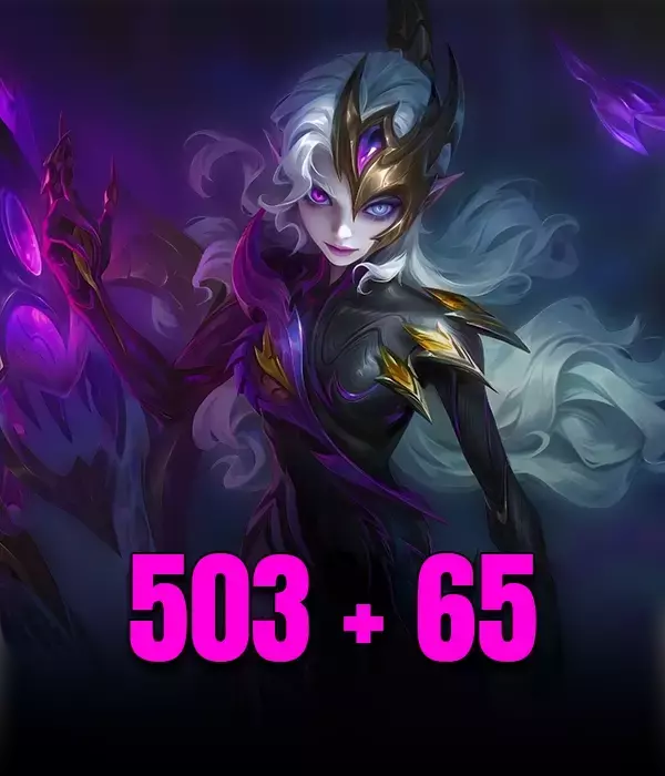 Mobile Legends 503 + 65 Elmas