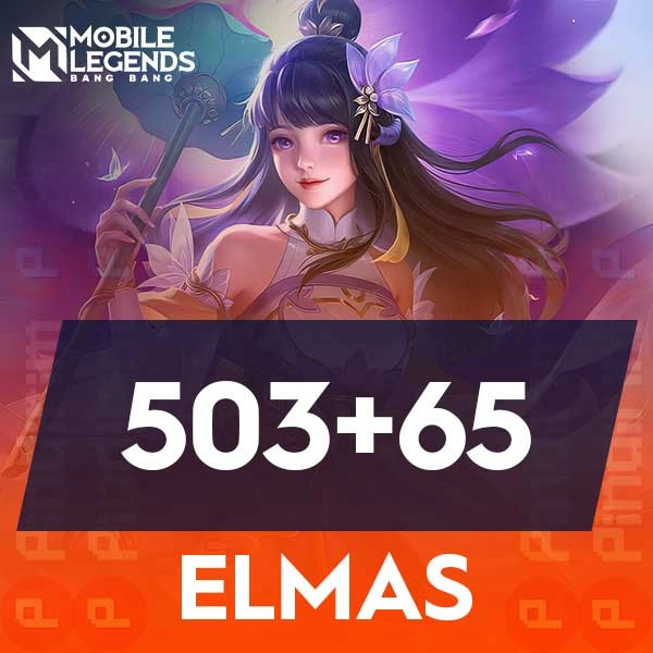 Mobile Legends 503 + 65 Elmas
