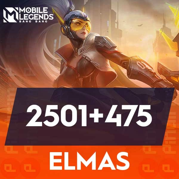 Mobile Legends 2501 + 475 Elmas