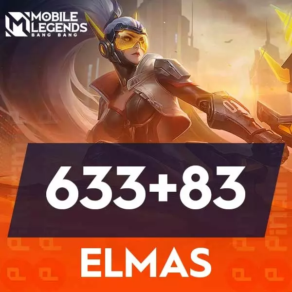 Mobile Legends 633 + 83 Elmas
