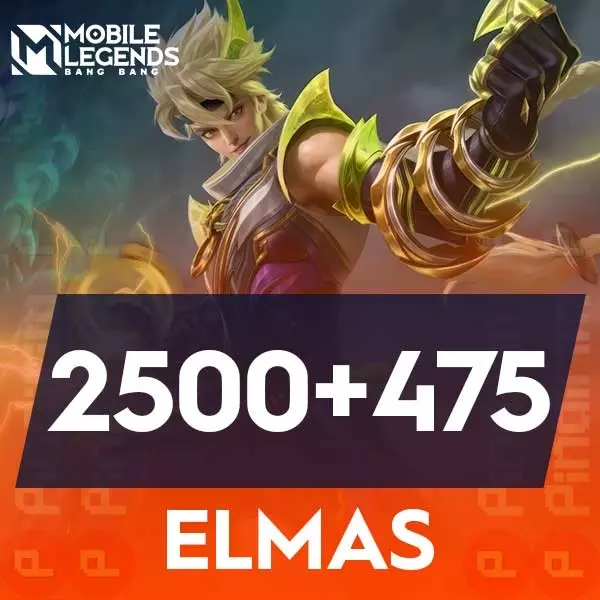 Mobile Legends Bang Bang 2500 + 475 Elmas