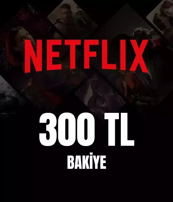 Netflix Hediye Kartı 300 TL