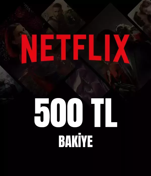 Netflix Hediye Kartı 500 TL