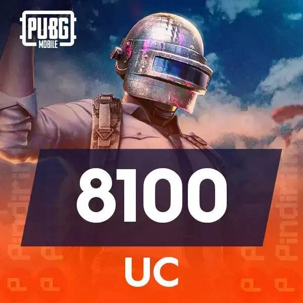 PUBG Mobile 8100 UC