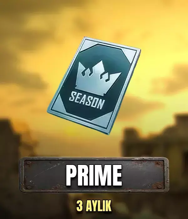 PUBG Mobile Prime (3 Aylık)