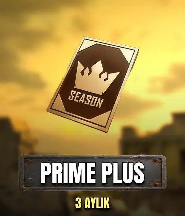PUBG Mobile Prime Plus (3 Aylık)