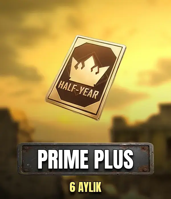 PUBG Mobile Prime Plus (6 Aylık)