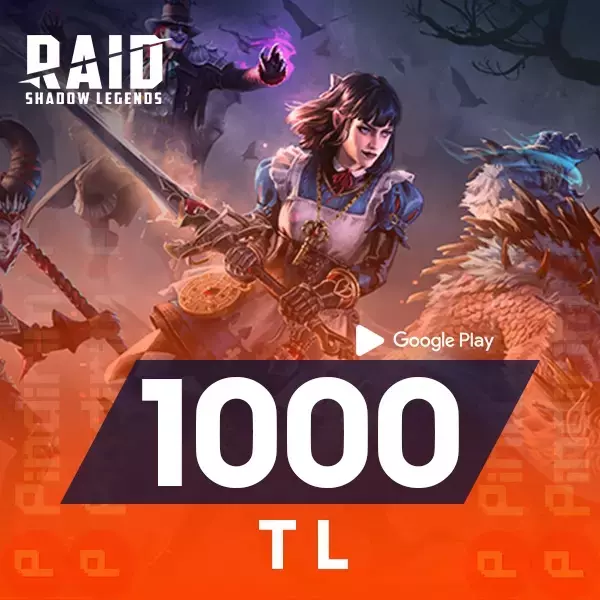 Raid: Shadow Legends 1000TL Google Play