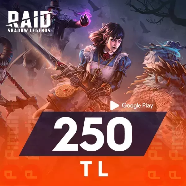 Raid: Shadow Legends 250TL Google Play