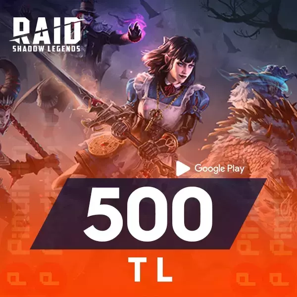 Raid: Shadow Legends 500TL Google Play