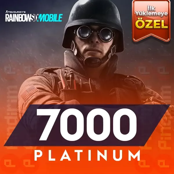 Rainbow Six Mobile 7000 Platinum İlk Yükleme