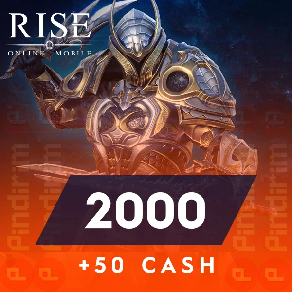 Rise Online World Mobile 2.000 Cash + 50 Cash