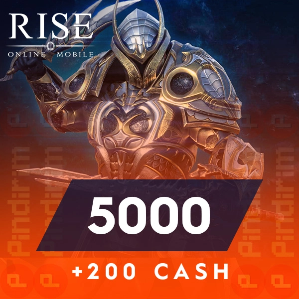 Rise Online World Mobile 5.000 Cash + 200 Cash