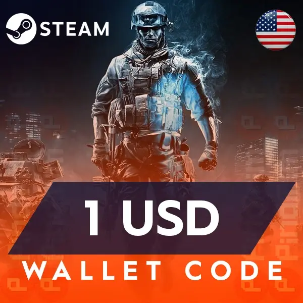 Steam 1 USD Wallet Code
