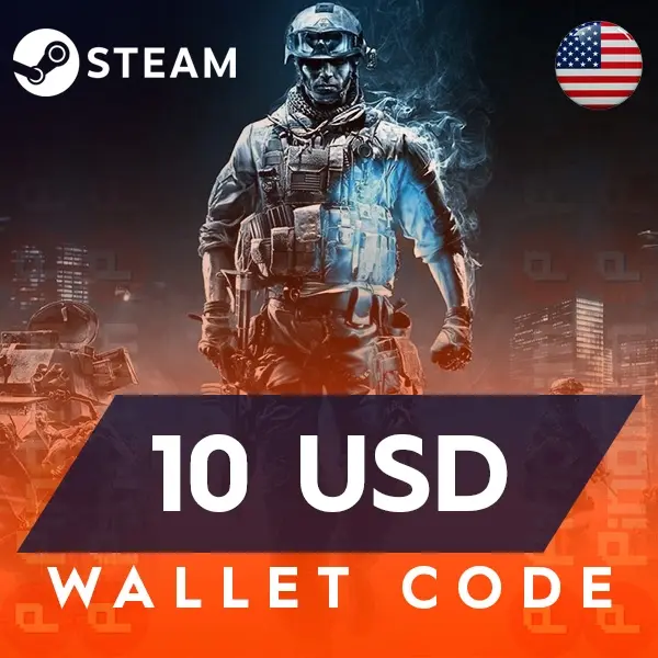 Steam 10 USD Wallet Code