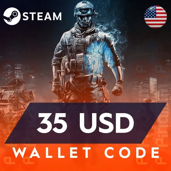 Steam 35 USD Wallet Code