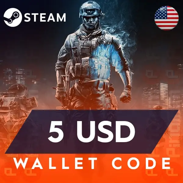 Steam 5 USD Wallet Code