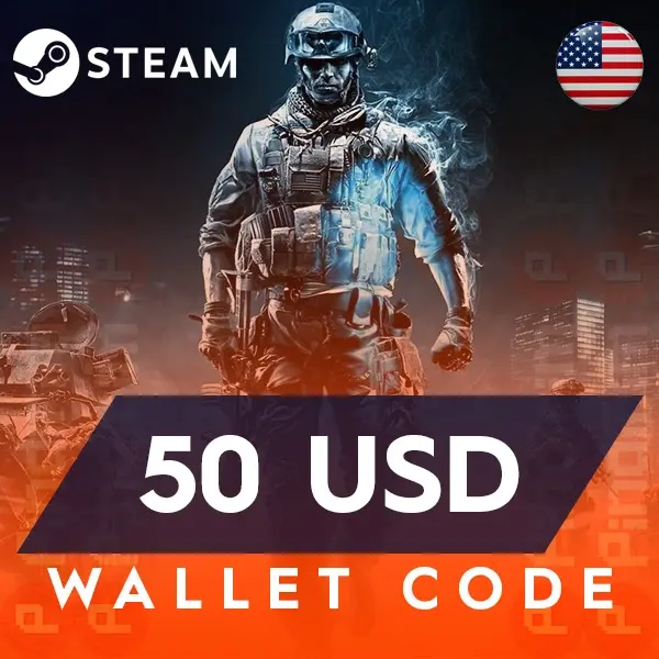 Steam 50 USD Wallet Code