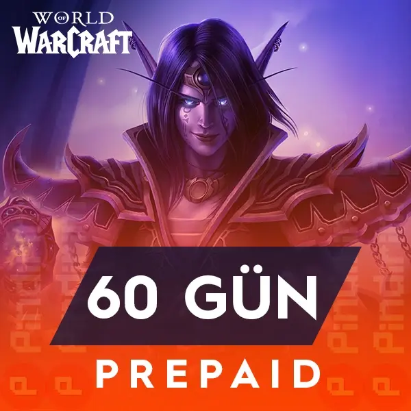 World of Warcraft 60 Günlük Prepaid