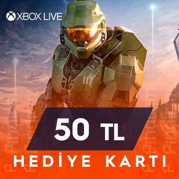 Xbox Live 50 TL Hediye Kartı
