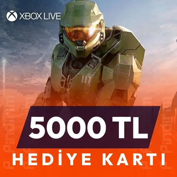 Xbox Live 5000 TL Hediye Kartı