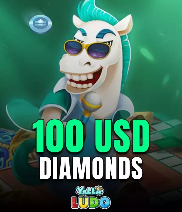 Yalla Ludo - USD 100 Diamonds (INT)