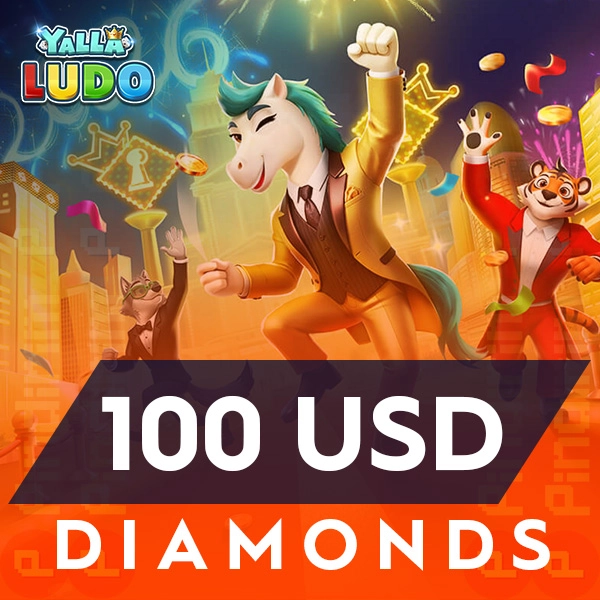 Yalla Ludo - USD 100 Diamonds (INT)