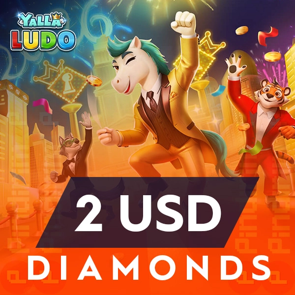 Yalla Ludo - USD 2 Diamonds (INT)
