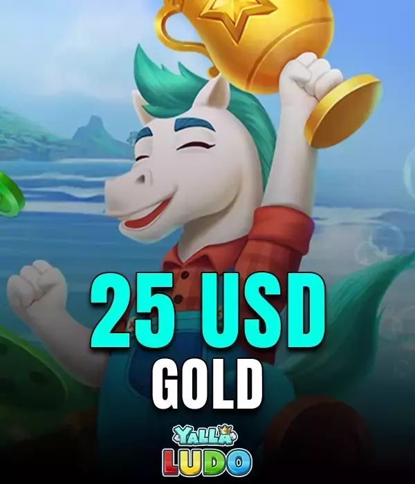 Yalla Ludo - USD 25 Gold (INT)
