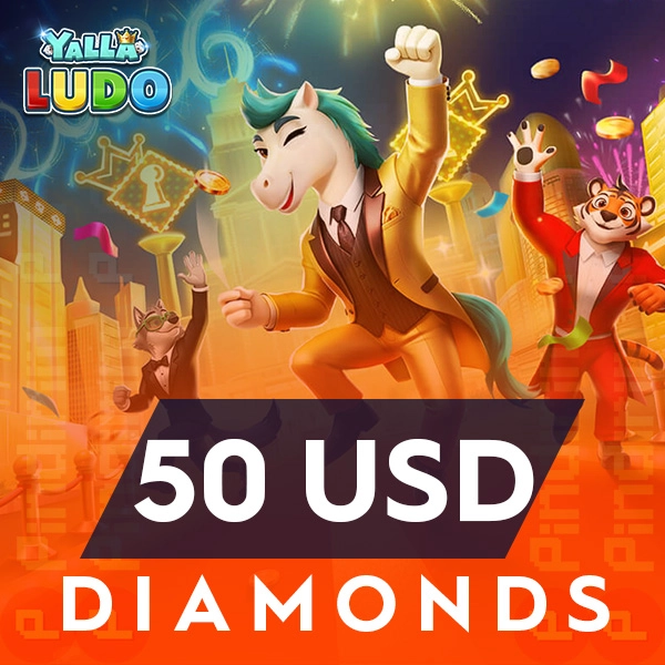 Yalla Ludo - USD 50 Diamonds (INT)